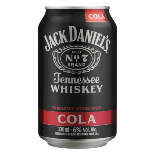 Whisky Jack Daniels Sabor Cola 330ml