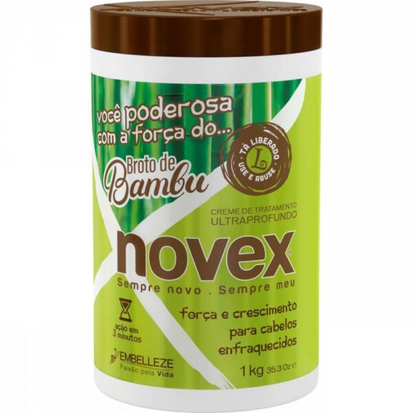 Creme Novex Broto Bambu 1kg