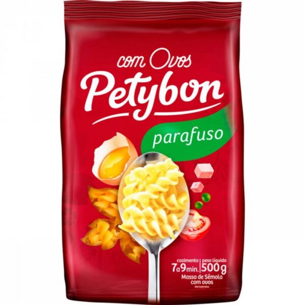 Macarrao Petybon Parafuso com Ovos 500g