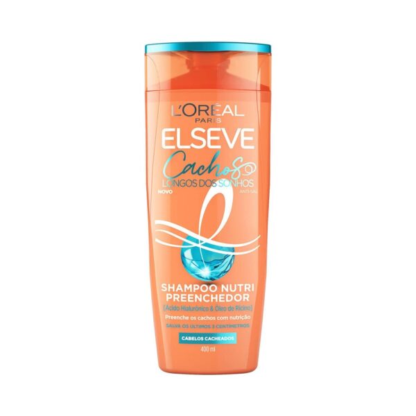 Shampoo Elseve Nutri Preenchedor Cachos Longos dos Sonhos 400ml
